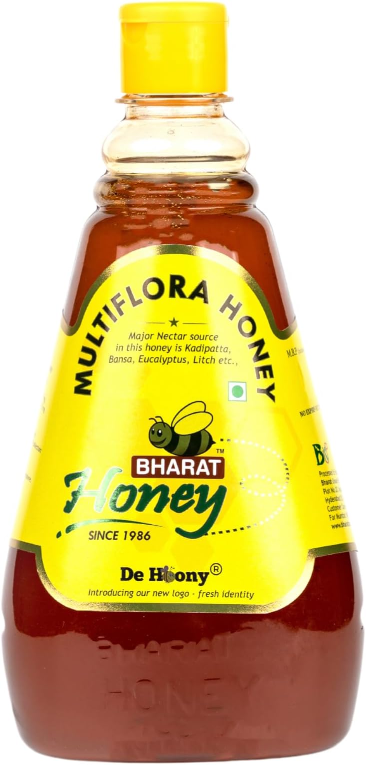Bharat Honey Agmark Grade 'A' Honey Multiflora NMR Tested, 1 Kg