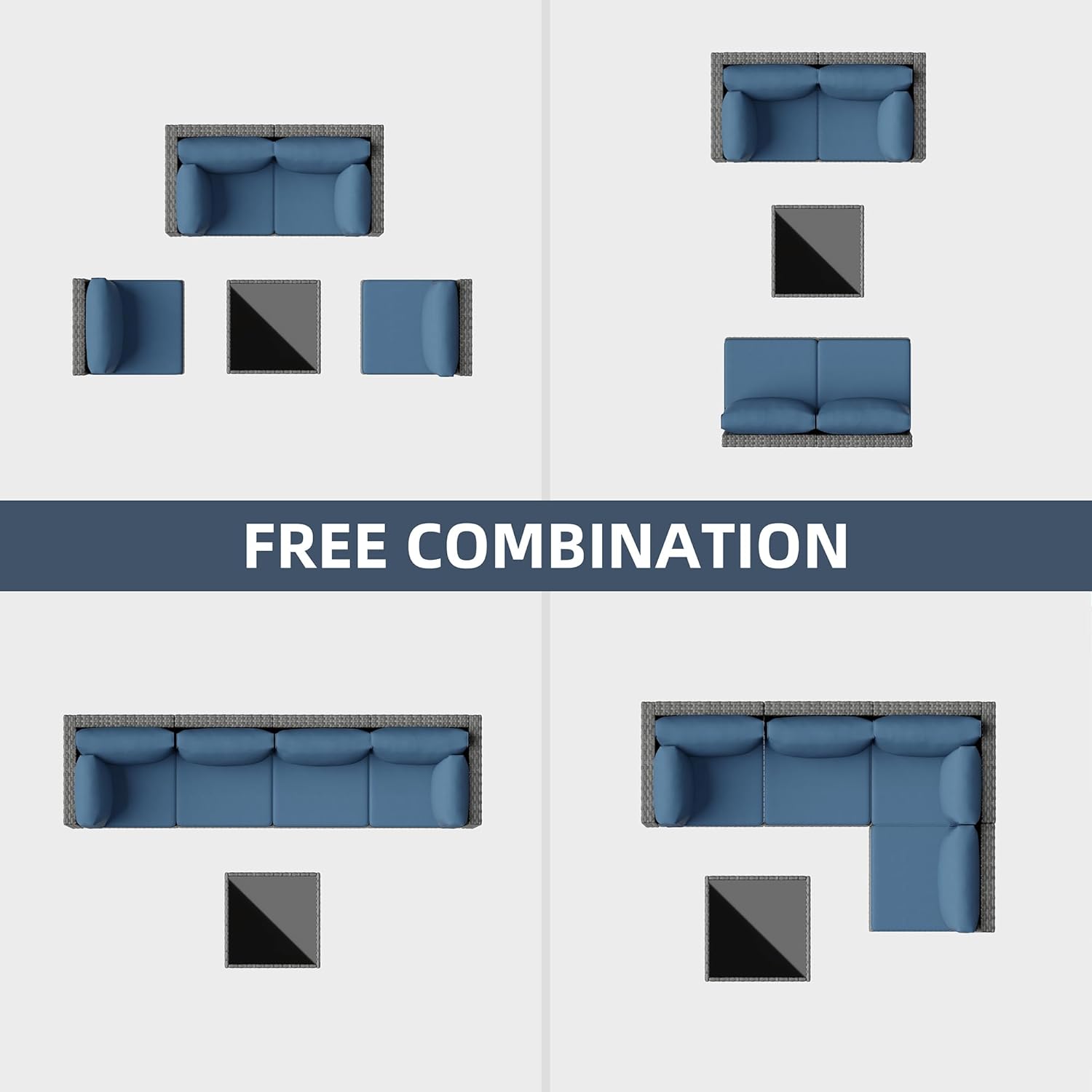 Elevate Your Outdoors: Review of the SUNLEI 5-Piece Rattan Patio Set