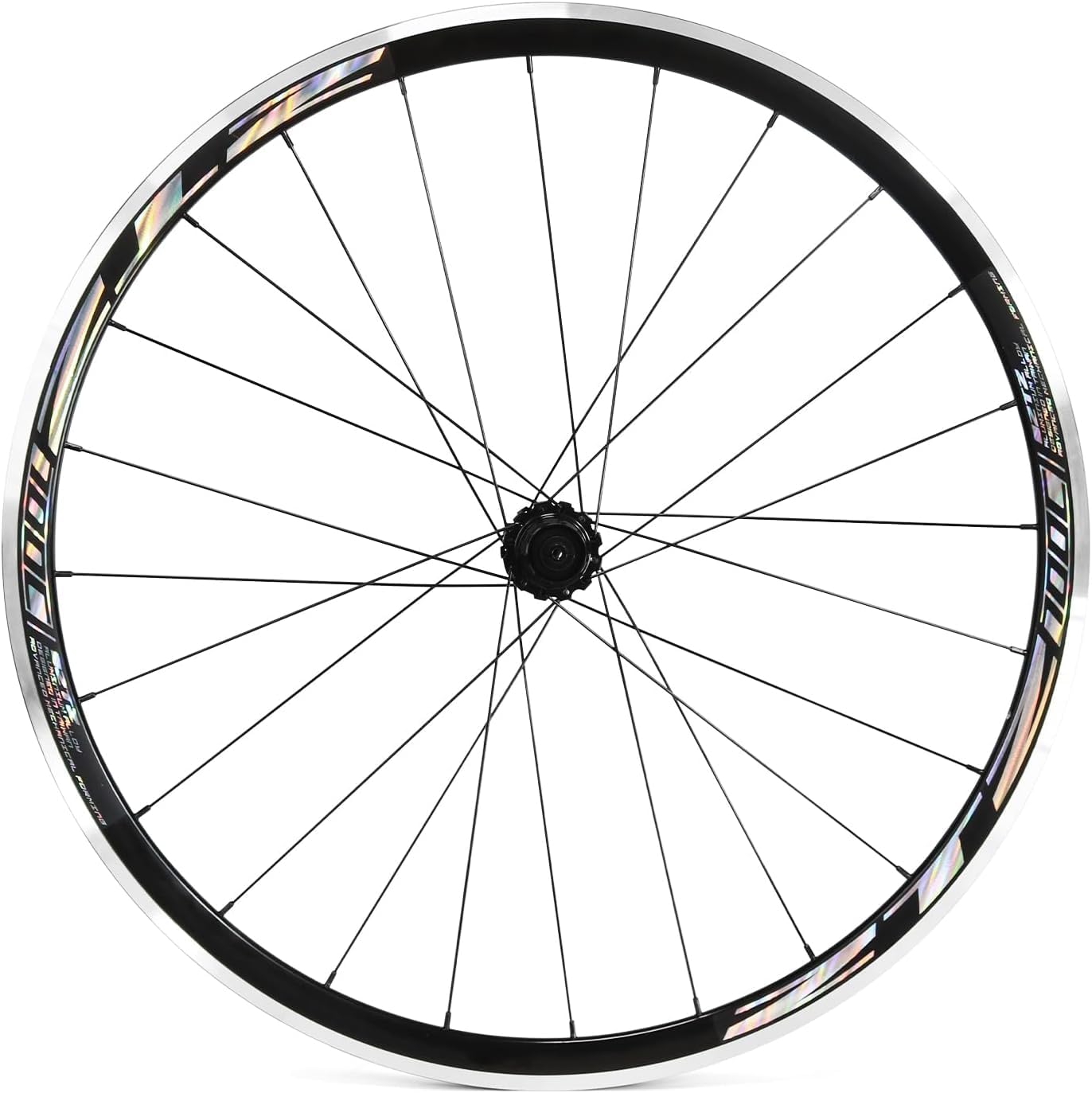 700C Rennrad-Laufradsatz, Ultraleichtes 30mm Rennrad-Laufrad aus Aluminiumlegierung, 20H vorne/24H hinten hochfeste Felgen, 700c Clincher, Felgenbremse, Kompatibel mit 8-12 Gang Kassetten