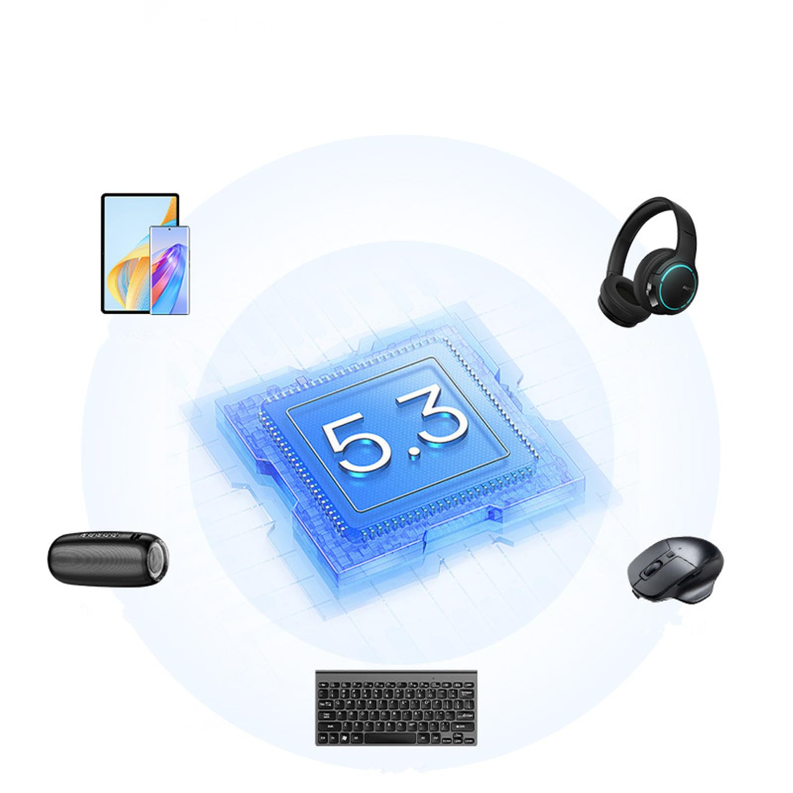 Carte sans fil (WiFi) PCIe WiFi 6E, Bluetooth 5.3, pour puce Intel AX210, Tri-bandes (6 GHz/5,8 GHz/2,4 GHz), pour Win 11/10 64 bits