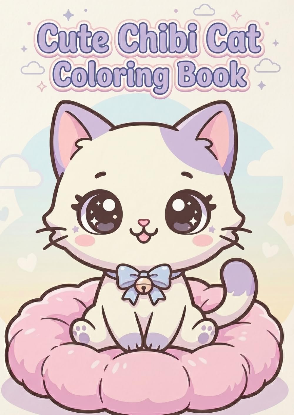 Kawaii Cat Coloring Book for Kids: Cute Chibi Cats to Inspire Creativity, Relaxation, and Screen-Free Fun for Boys and Girls Ages 4-8