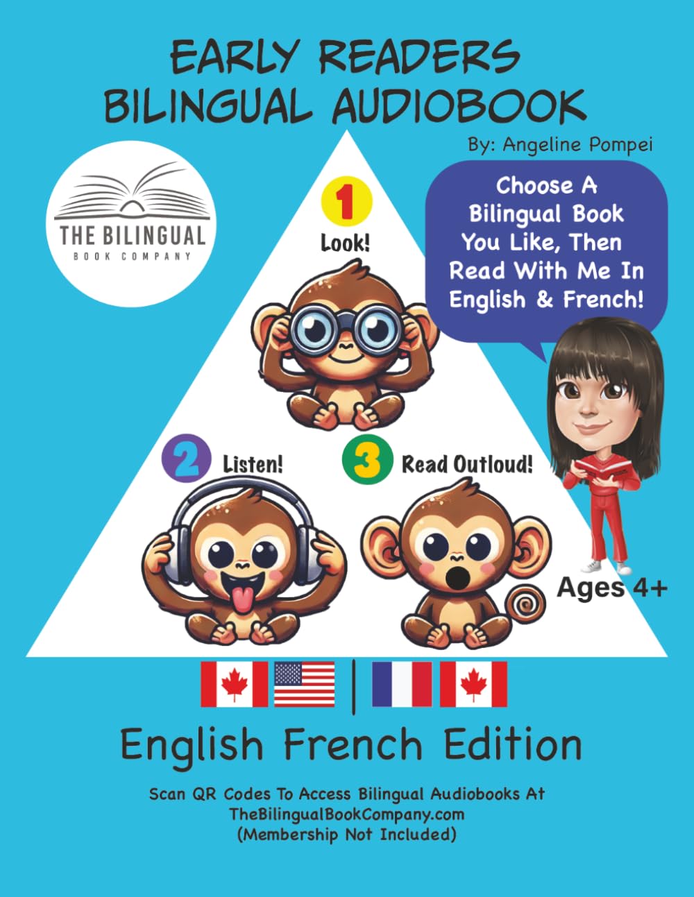 Early Readers Bilingual Audiobook English French Edition