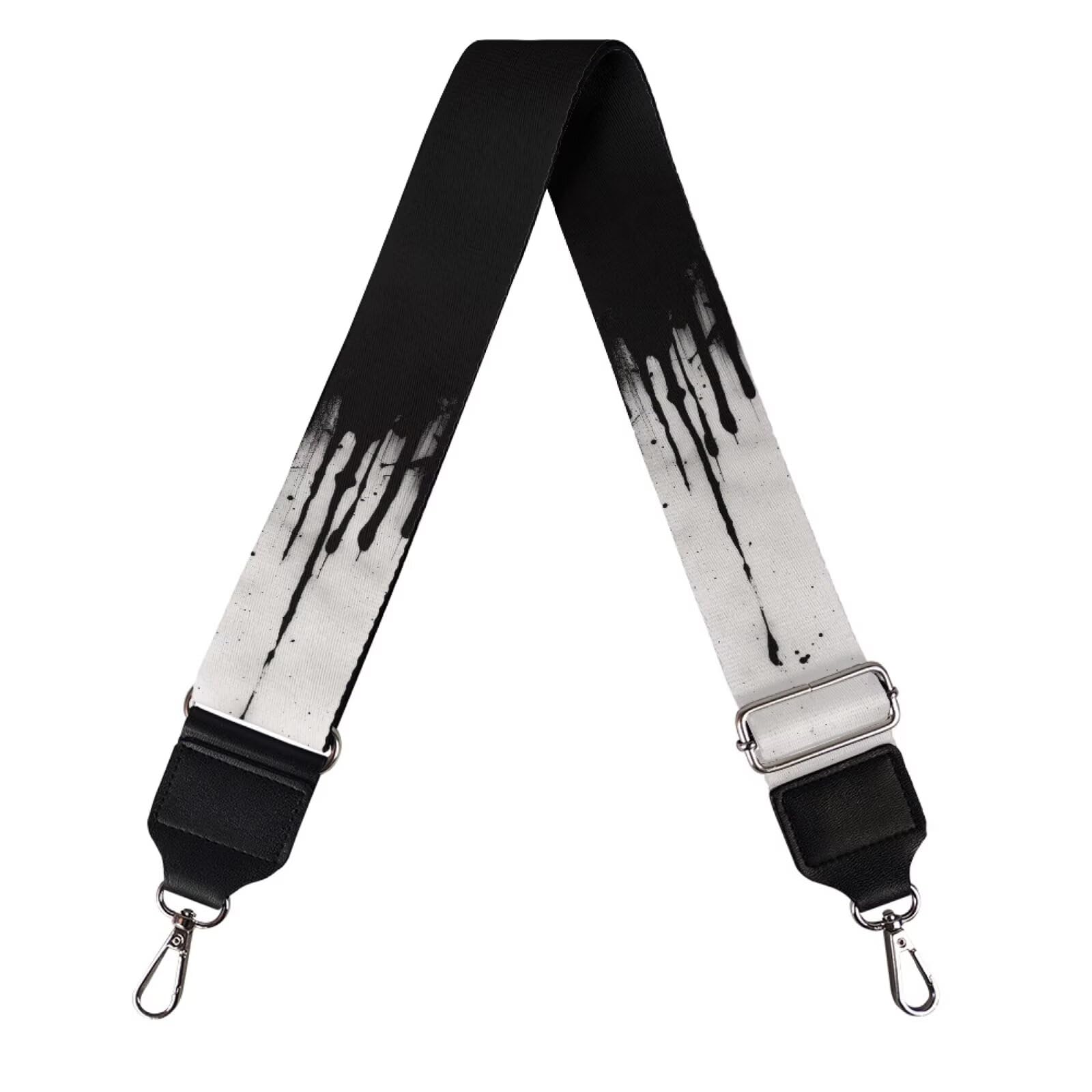 Coldinair Color Splatter Luggage Straps Bag Strap Wide Adjustable Belt Travel Accessories Suitcases Bags Straps, Wide Purse Strap Replacement Crossbody