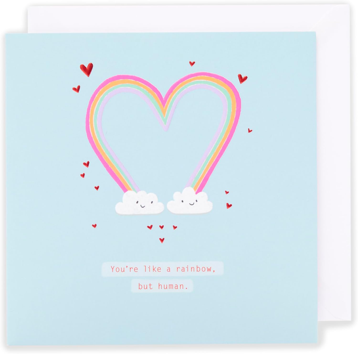 UK Greetings Kindred - Like A Rainbow But Human - Valentines Card