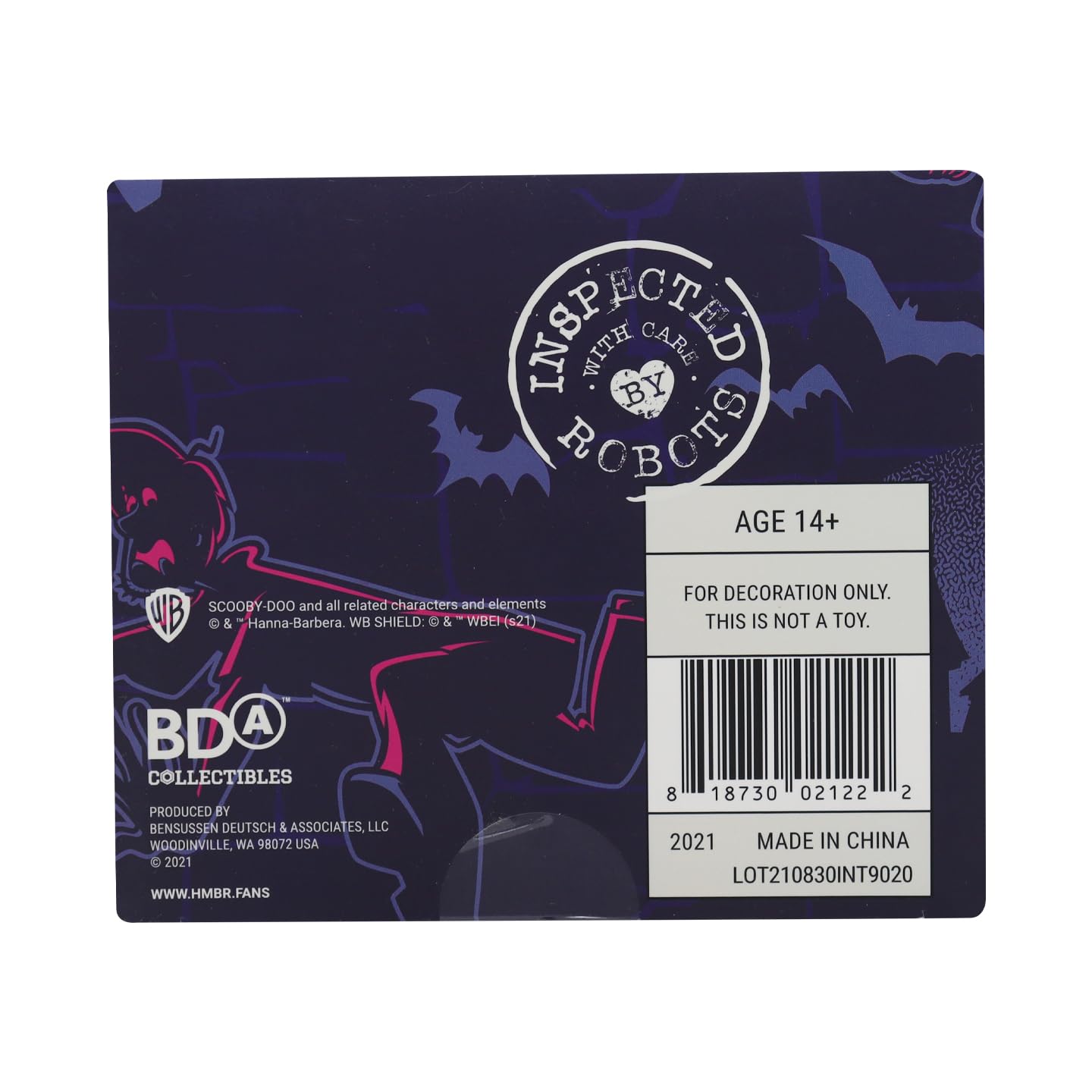 Bensussen Deutch - Scooby-Doo - Figura In Vinile HMBR Fantasma Delle Nevi Glow In The Dark (Licenza Ufficiale)