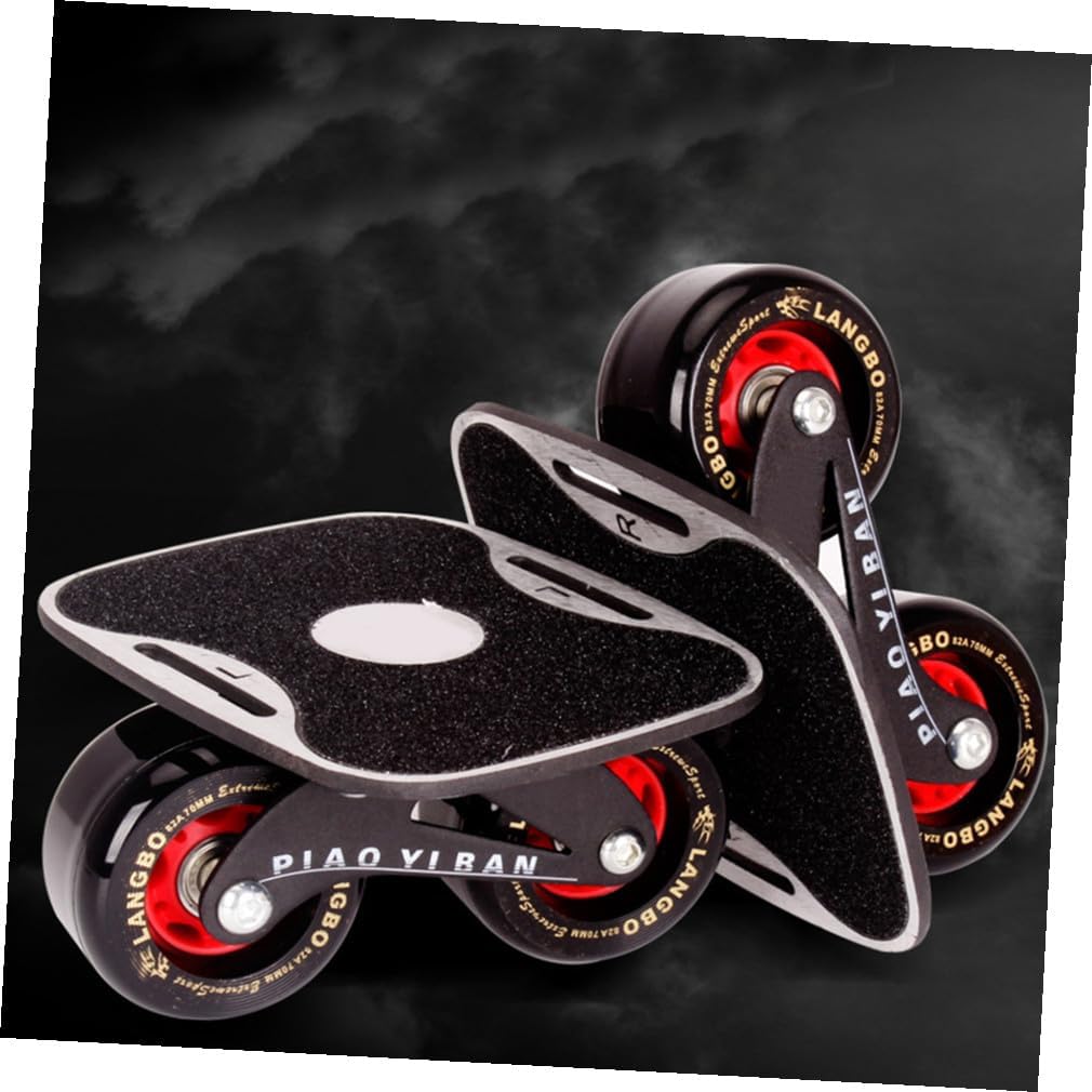 Split Skateboard Drift Board High Toughness Material Anti-Slip Plate Easy Commuting Balance Coordination