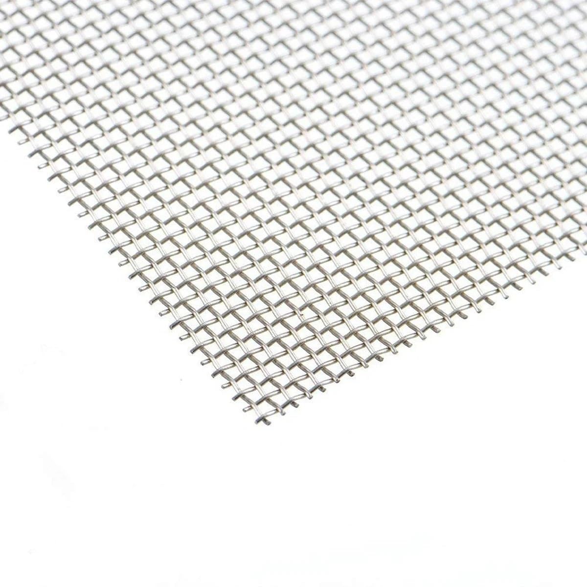 Malla de filtro de malla de acero inoxidable 304 100, alambre filtrado para separación pálida, perfecto para proyectos de bricolaje, 1 unidad
