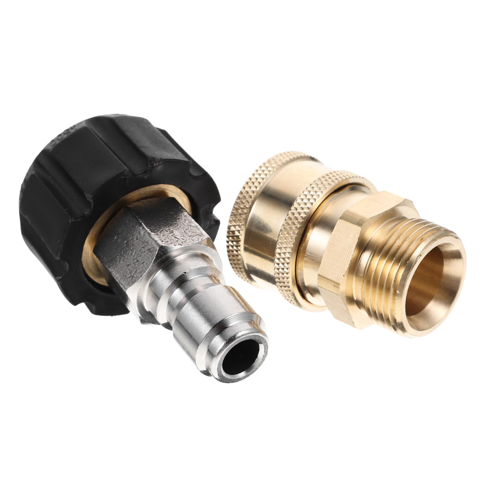 ibasenice 3 Juegos De Adaptadores De Arandela Puntas De Ajuste Conector De Varilla Función De Potencia Adaptador Rápido De Jardín Macho Y Accesorios De Alta Limpieza para Coche Latón