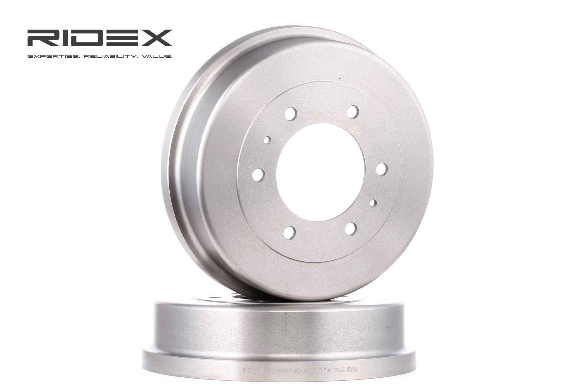 RIDEX 123B0095 2x Tamburo freno Posteriore Compatibilità con NISSAN TERRANO II R20