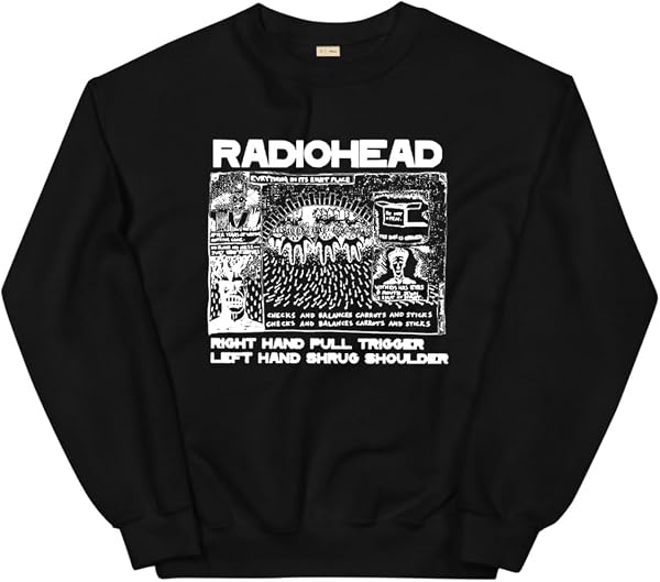 Radiohead Sweatshirt Siyah