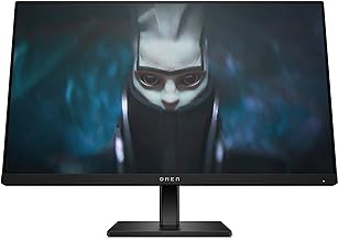 HP OMEN 24 Gaming Monitor | 23.8'' Full HD IPS 165hz | Gaming Console Compatible | 2x HDMI 2.0 | 1x DisplayPort 1.4 | AMD FreeSync Premium | Tilt, Pivot & height adjustments | VESA Mountable | Black