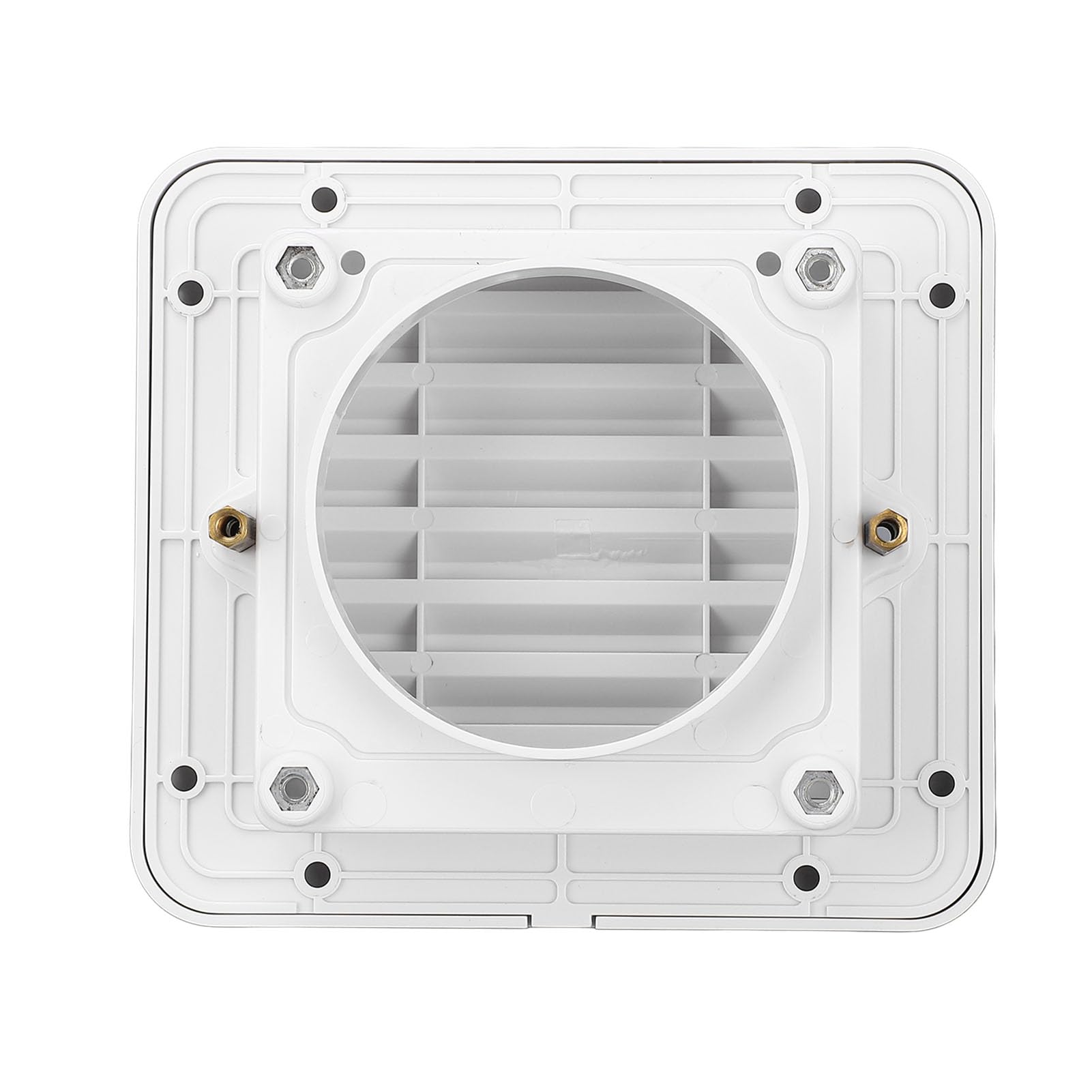 KIMISS Grille D'aération Latérale pour Camping-Car et Grille de Sortie d'air pour Camping-Cars, Camping-Cars, Remorques, Yachts et Bateaux, Eau, Installation Facile