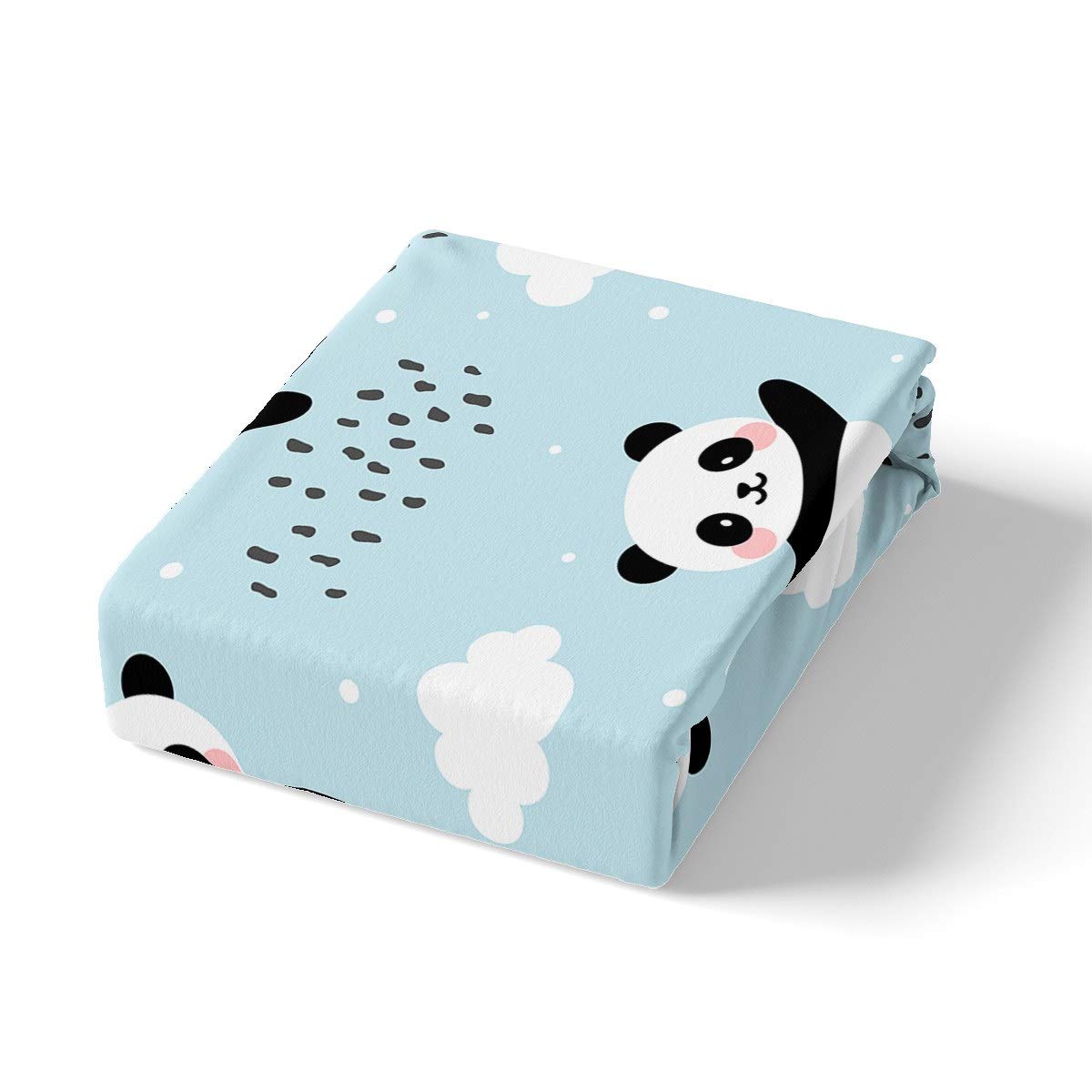Panda Copripiumino carino animale da letto set cartone animato
