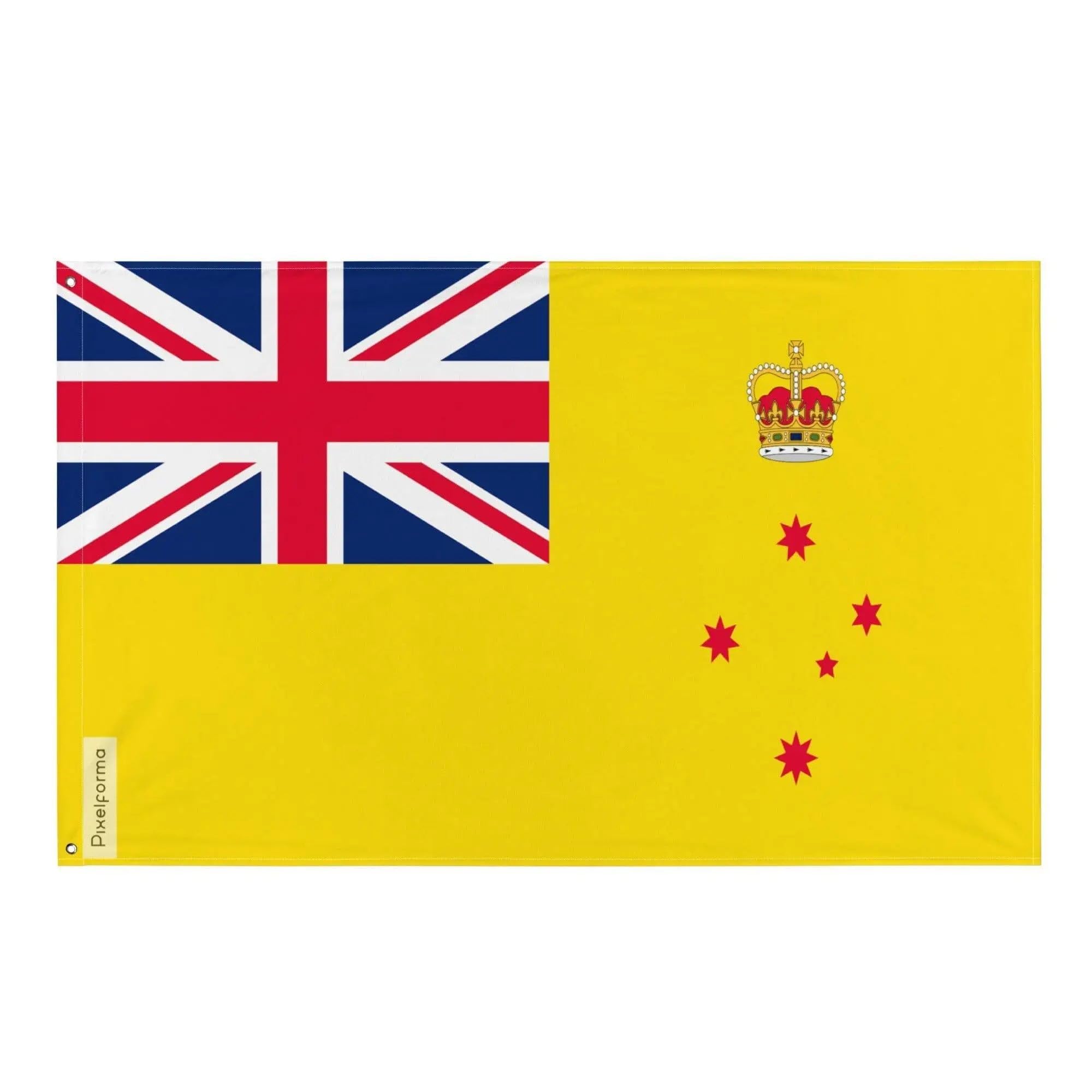 Drapeau du Gouverneur du Victoria résistant pour pavoisement durable