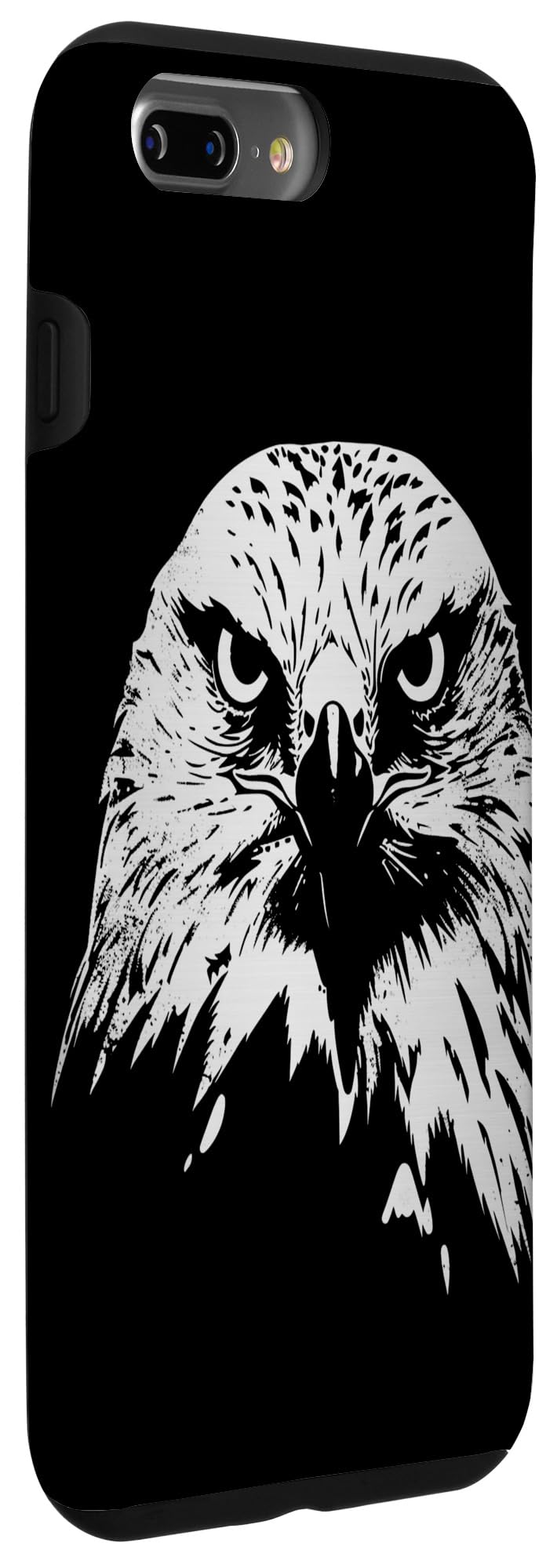 iPhone 7 Plus/8 Plus Fierce Eagle Head Design Patriotic American Bald Eagle Art Case - Image 3