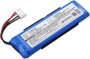 CAESEA Batteria Di Ricambio Agli Ioni Di Litio Da 3,7 V, 3300 MAh, Per JBL Flip 4, Flip 4 Special Edition, JBL GSP872693 01 (2 Confezioni