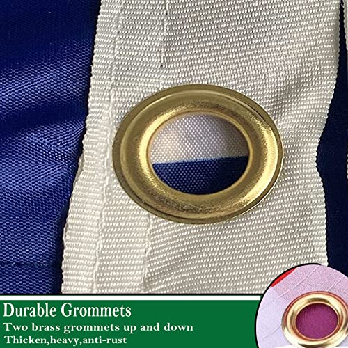 Air Force Emblem Veteran Flags 3X5 Outdoor Double Sided- Usaf Military Flag 3 Ply Heavy Duty With 2 Brass Grommets For Outside Oudoor #TOP3