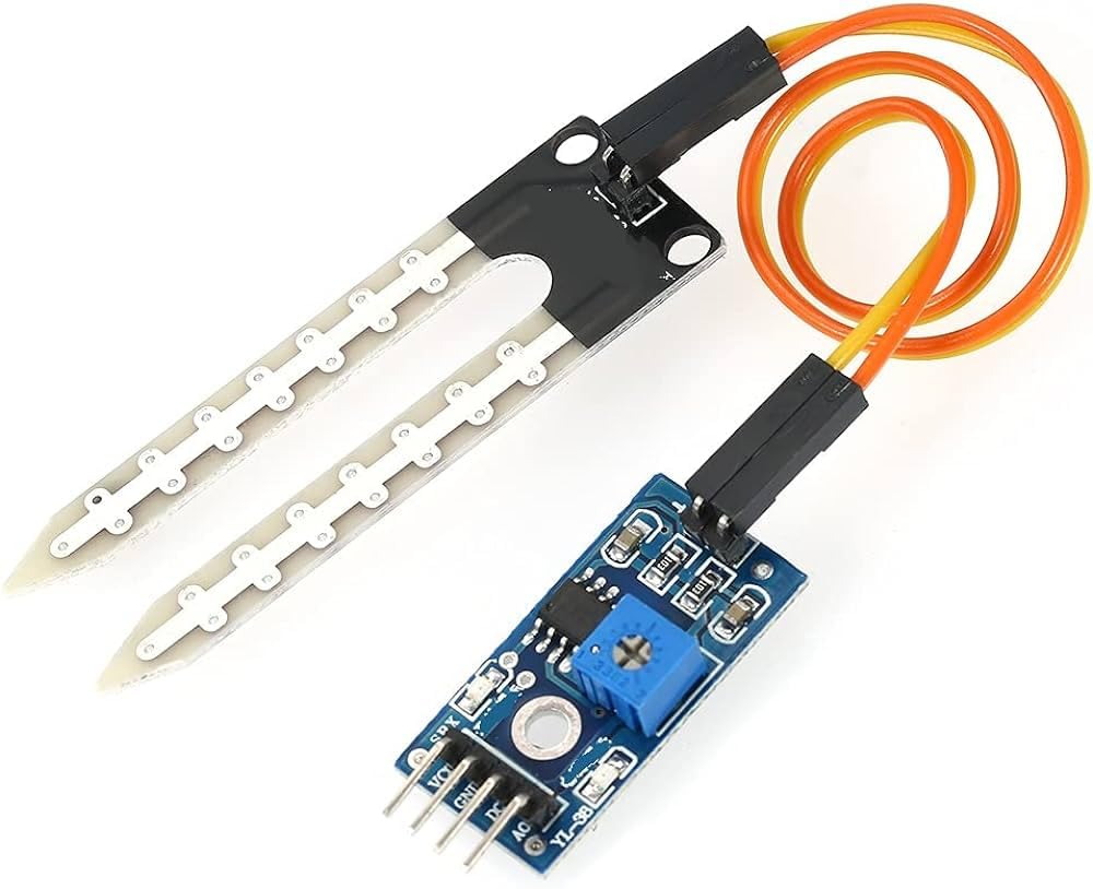 ROBODUINO Soil Moisture Meter, Soil Humidity Sensor, Water Sensor, Soil Hygrometer for Ardunio (B0CVG1NKFM) Amazon Price History, Amazon Price Tracker