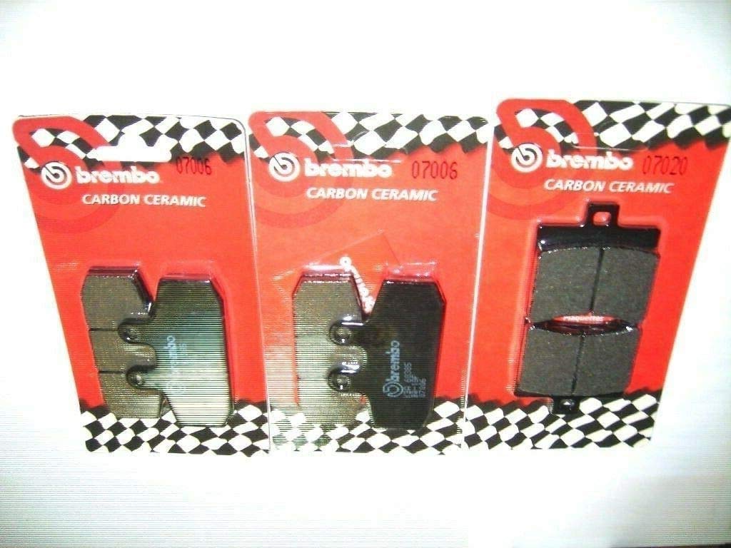 KIT PASTIGLIE FRENO BREMBO ANTERIORI + POSTERIORI SPORT CITY CUBE 250 2008 2009 2010 SPORTCITY 250 2006-2007 ATLANTIC 500 2002 2003 2004 2005 SCARABEO 500 2003 2004 2005