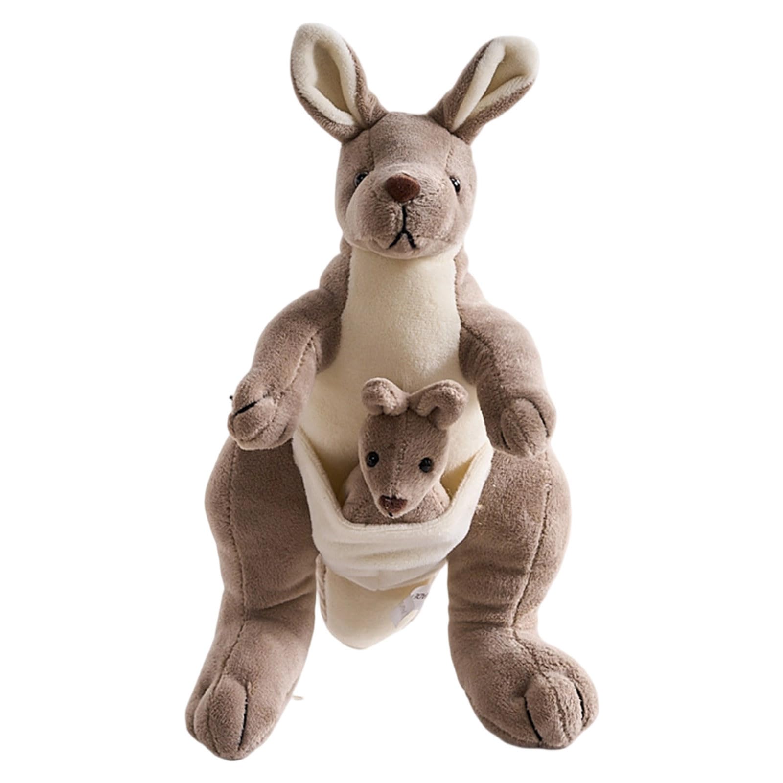 Plush Kangaroo Stuffed Animals Toys Dolls Gifts for Kids Boys Girls (28CM)