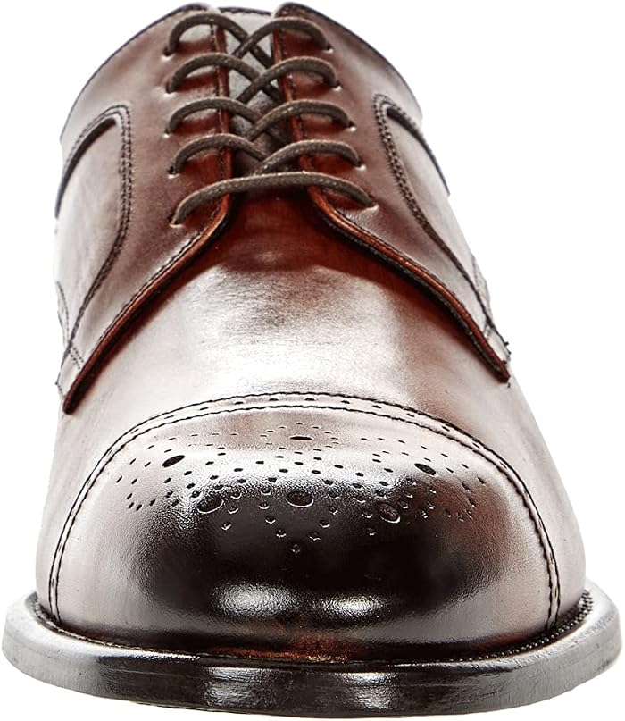Мужские туфли Johnston & Murphy Ellsworth Cap Toe, цвет: Коричневый — фото 3