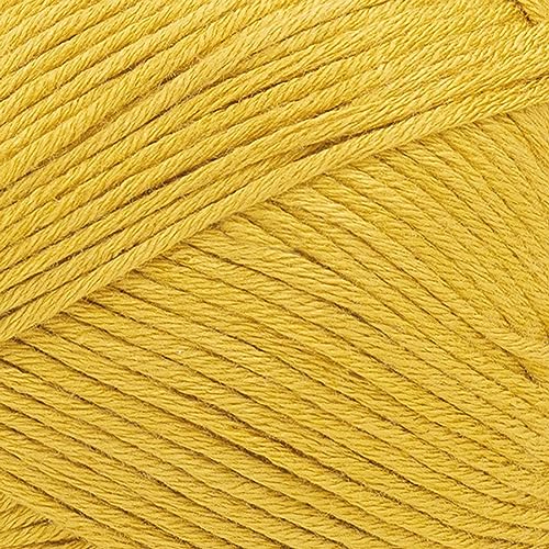 Image of Lion Brand Yarn Truboo Yarn for Knitting and Crocheting, Maize, 3 Pack
