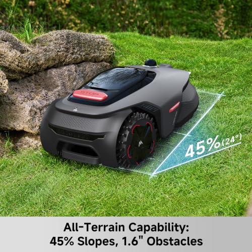 Image of MOVA LiDAX Pro 800 Robot Lawn Mower Wire-Free for 1 /5 Acre, 45% Slopes