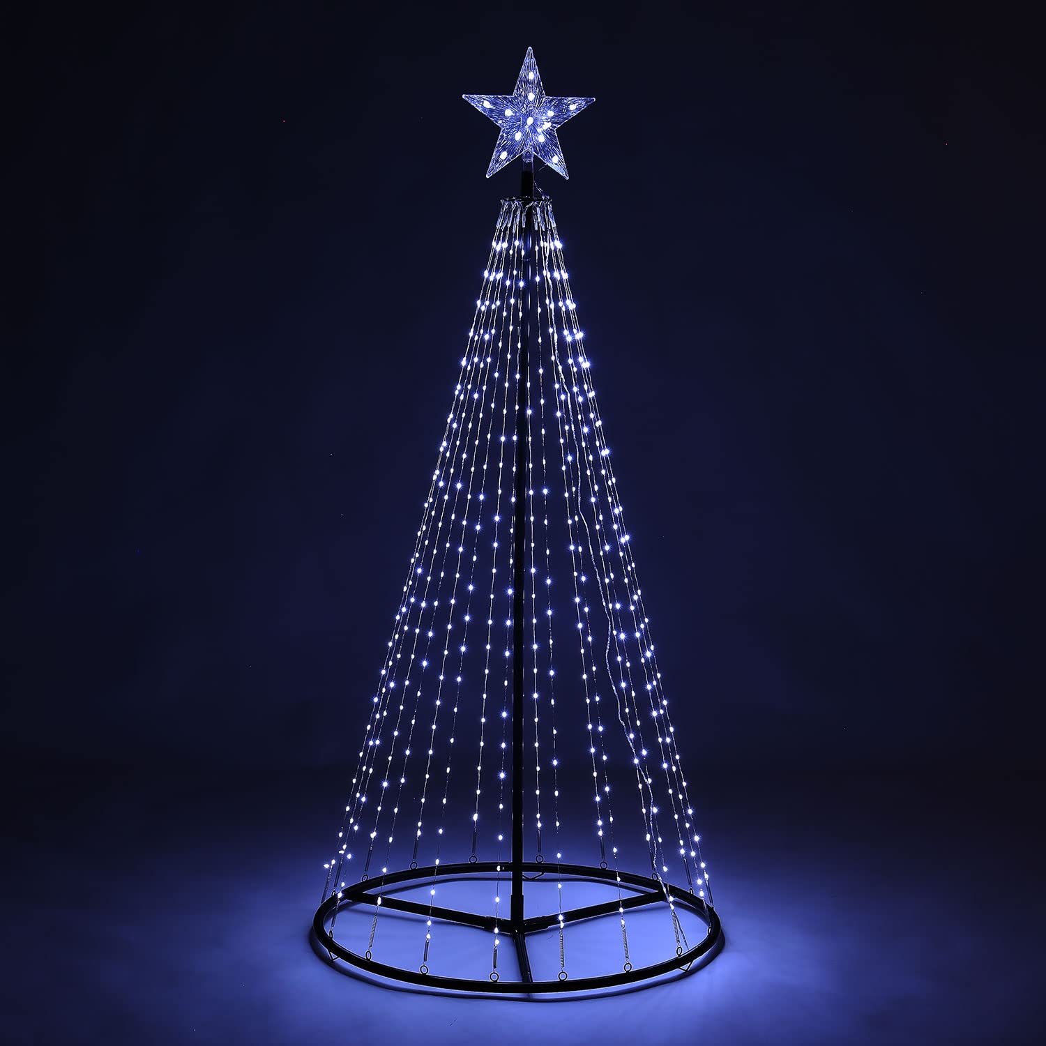 Buy Taylor & Brown Christmas Cone Tree Light Up Warm White, Cool White