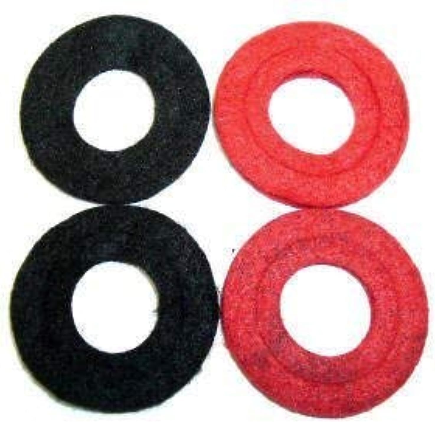 Battery Anti Corrosion Washers (2 Red & 2 Black) Automotive
