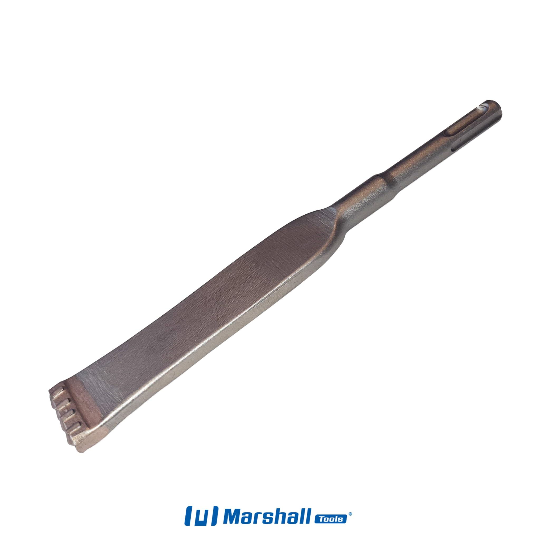 Marshall SDS Plus Brick Removal/Masonry Chisel, Carbide-Tipped Heat-Treated Flat Blade - Image 3