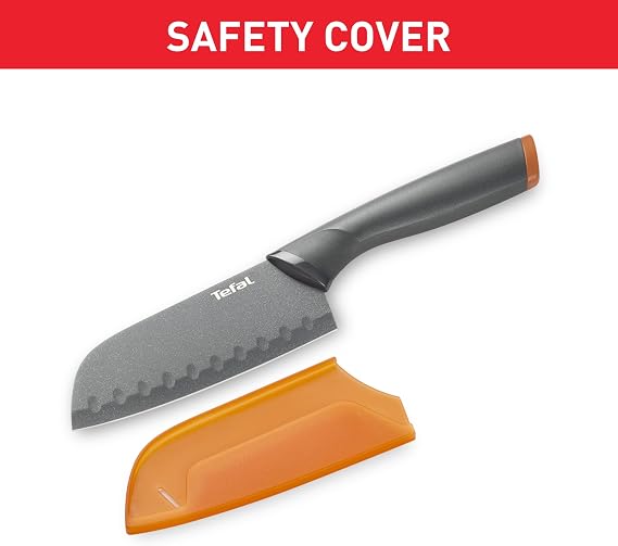 Tefal Fresh Kitchen 12 Cm Stainless Steel Santoku Knife - 2100122012