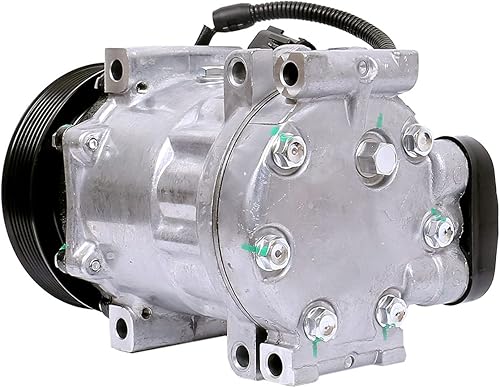 Miniatura 3 de FKG Compresor de CA y embrague de CA 04849040AD apto para Dodge Dakota 96-01 3.9L, 96-02 Dodge Ram 1500 3.9L 5.9L (con puertos de 0.630 in), Dodge