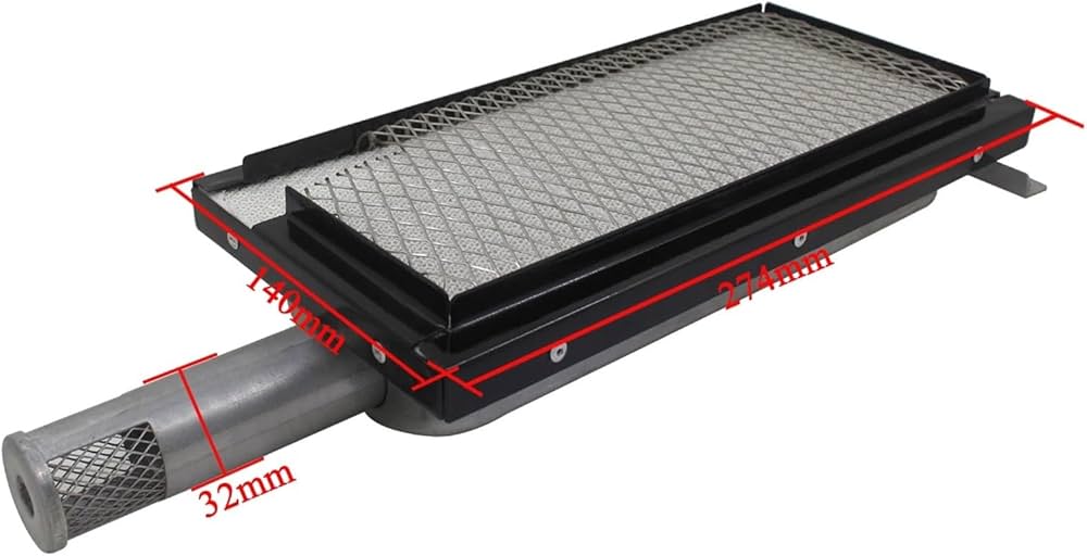 下火赤外線グリラージュバンクバーナー 下火赤外線グリラージュバンク