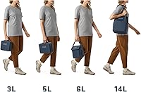 Vista 8 de YETI Daytrip 5L Insulated Soft Cooler Lunch Box, Peach/Beekeeper