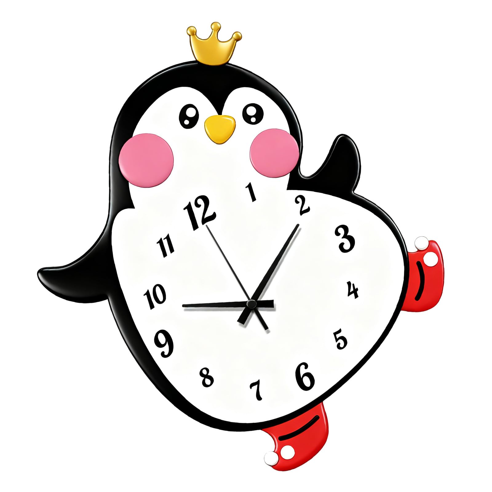 Kalttoy A Decorative Wall Clock, Battery Operated Wall Clock Silents None Ticking Clocks For Nursery, Kitchen, Bedroom, Home Decors Silents Clocks Battery Operated None Ticking