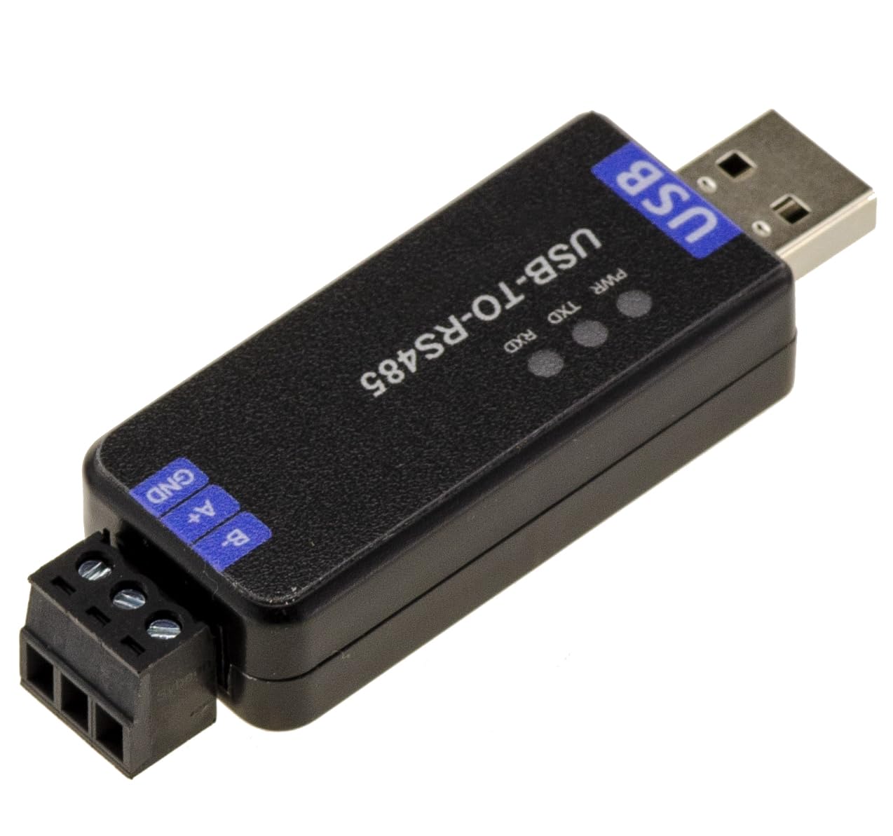 KALEA-INFORMATIQUE Dongle convertitore bidirezionale USB-RS485 industriale con chip CH343G, soppressore di sovratensioni transitorie TVS 600W e 15KV ESD