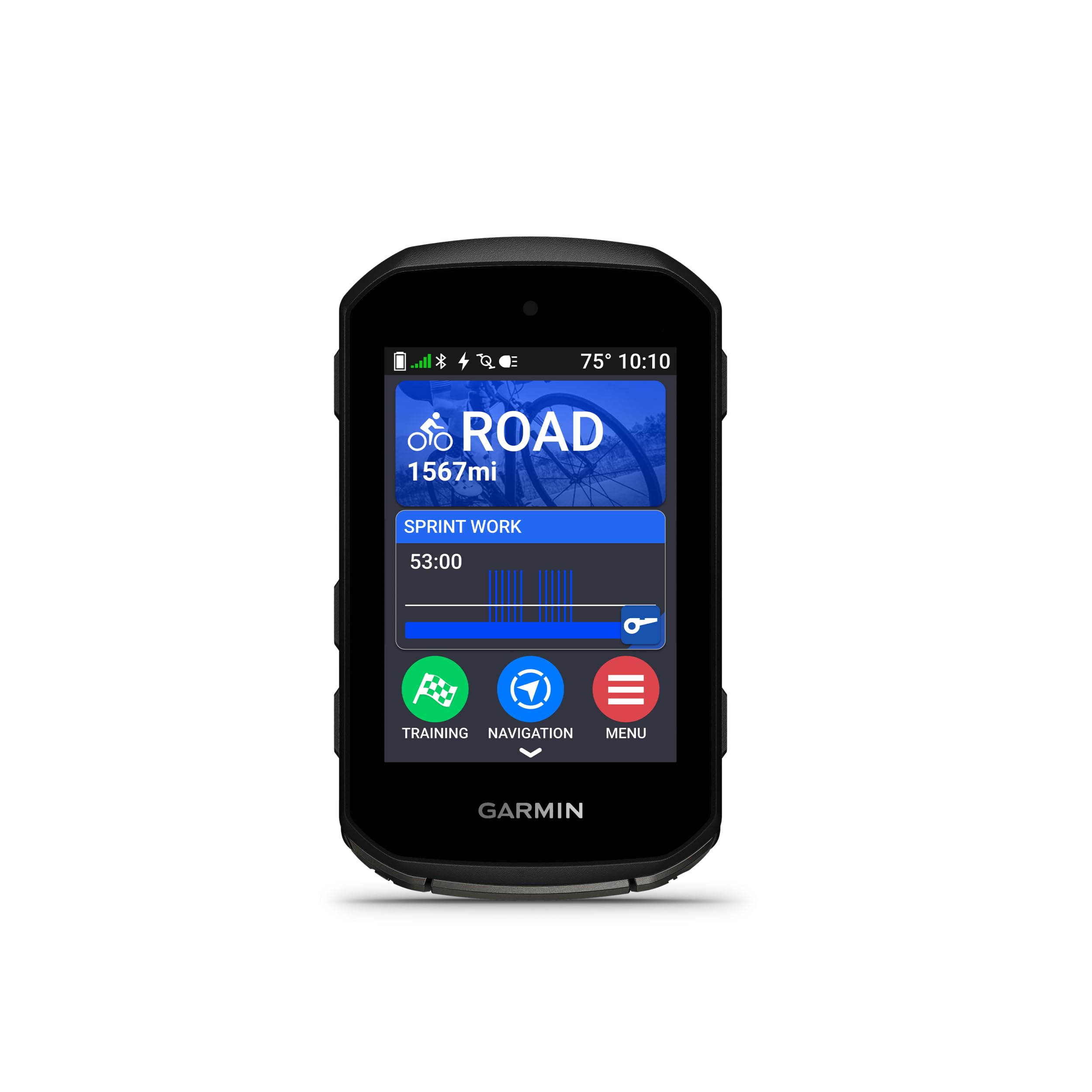 Garmin Edge 850 Ordinateur de vélo GPS – Appareil Uniquement | Jusqu'à 12 Heures d'autonomie, écran Tactile aux Couleurs Vives avec Boutons affichant Les Cartes et Les statistiques dans des détails