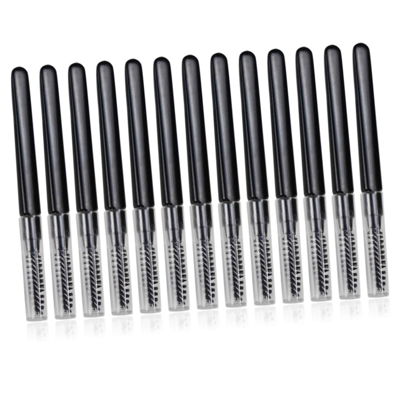 SOESFOUFU Portable Brow Spoolie Set 20pcs Eyebrow Brushes Lid White Brow Makeup Tools Multifunctional Makeup for Women