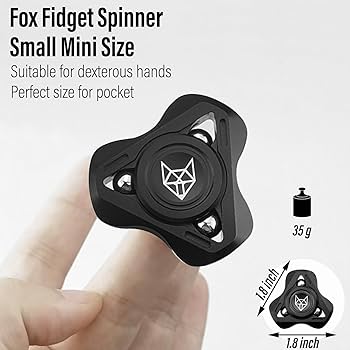 Amazon.com: Freelove Upgraded Fox Tri 1.8'' Fidget Spinner