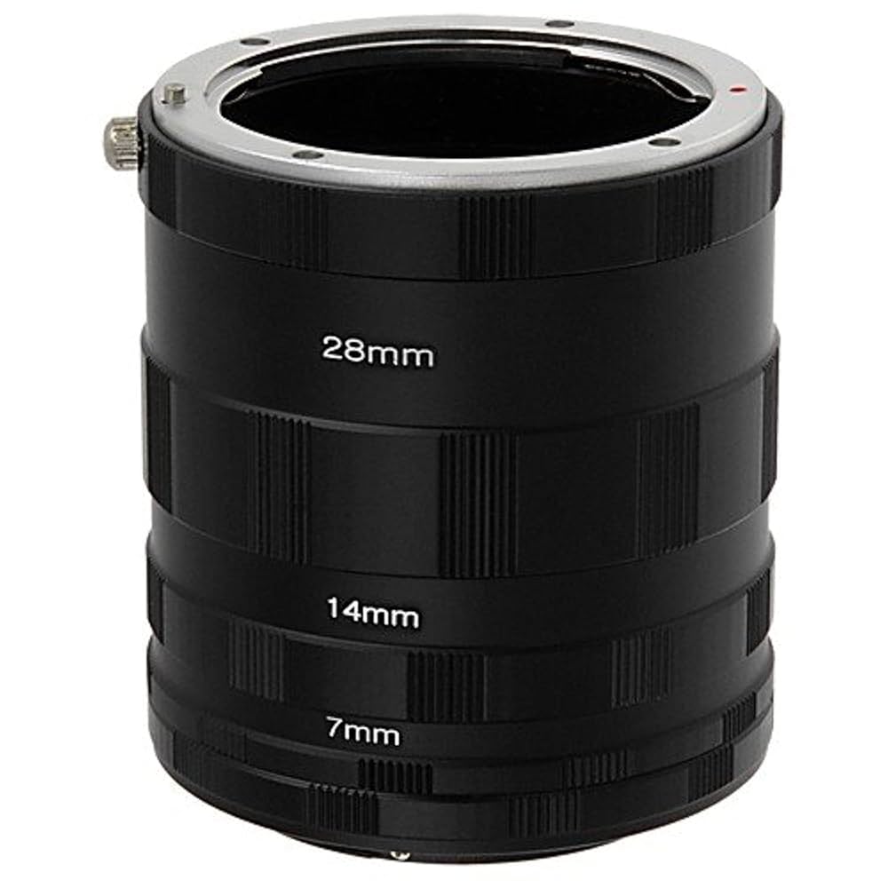 Amazon.com : Fotodiox Macro Extension Tube Set Compatible