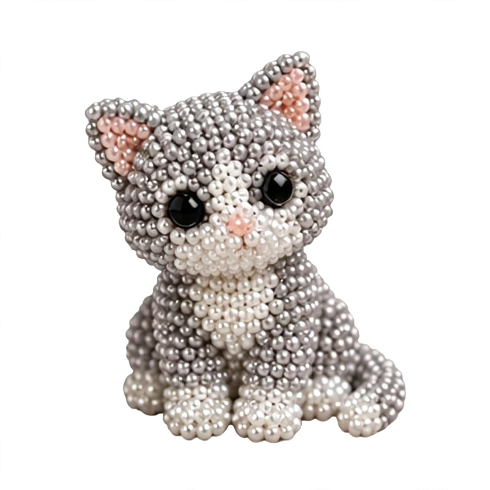 PANGBOER Creative Beads Set for Making Lovely Animal Charm and Unique Handcrafted Jewelry Animal Shape Beads