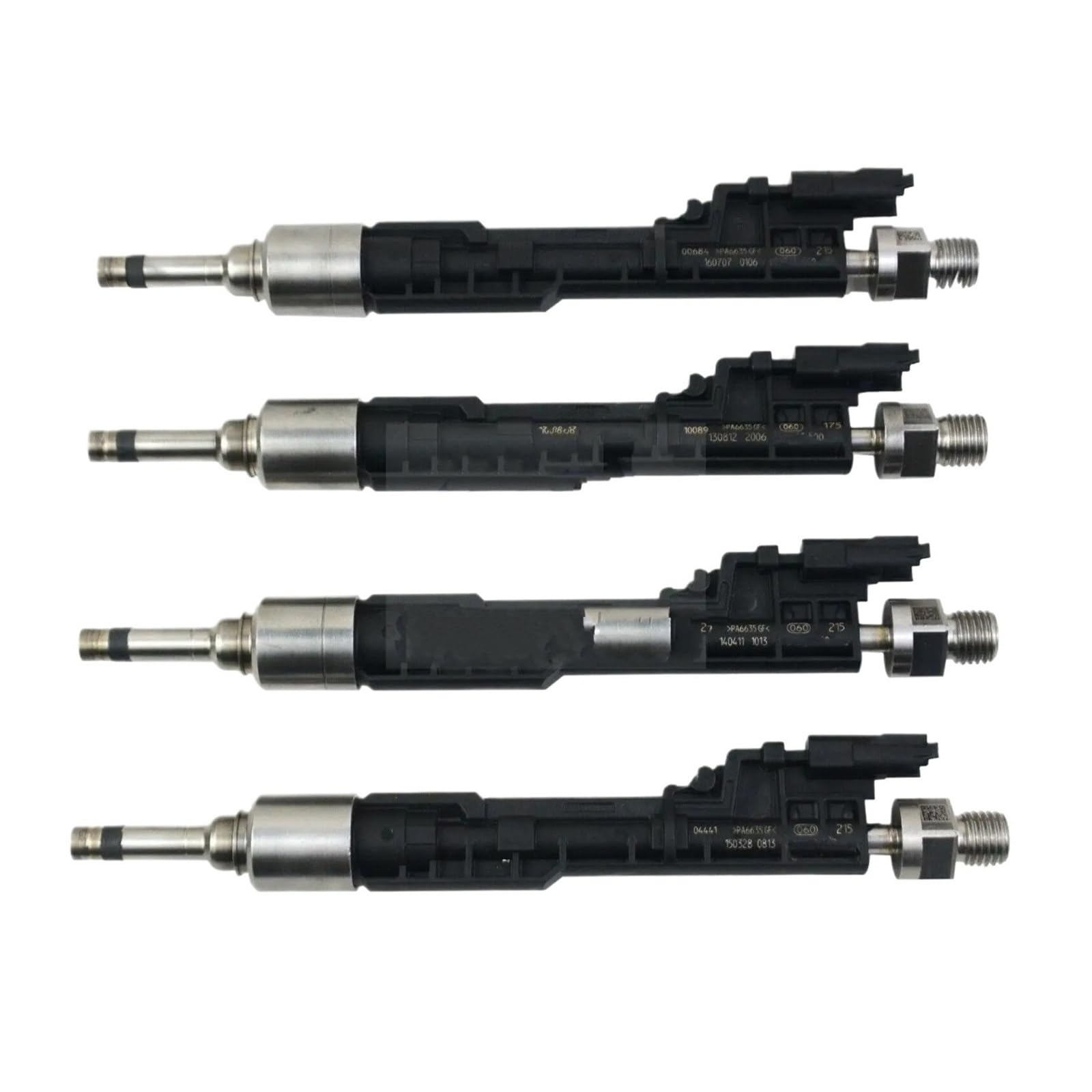 for BMW 135i 535i 640i 740i X1 X3 X5 X6 3.0L N20 N55 Fuel Injectors 4pcs 13647597870-05 0261500109 13647597870 12606031 Fuel Injector