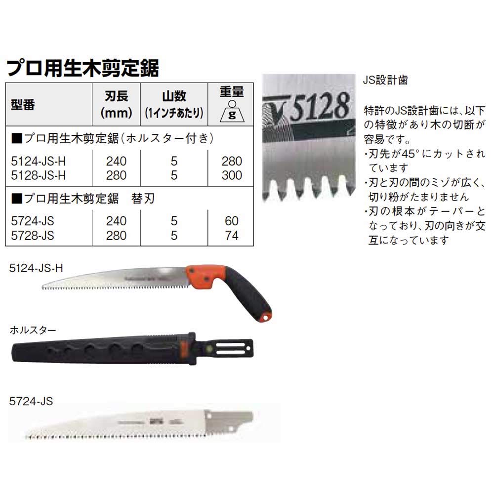 Bahco 5124-Js-H Saw 405MM