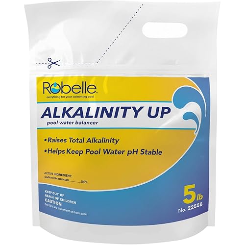 Robelle 2255B Alkalinity Increaser for Swimming Pools, 5-Pounds