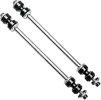 Vista 1152 de Detroit Axle - Kit de suspensión delantera de 10 piezas para Chevy Aveo Aveo5 Pontiac G3 Wave 2 Ready Struts Assembly 2 Enlaces de barra
