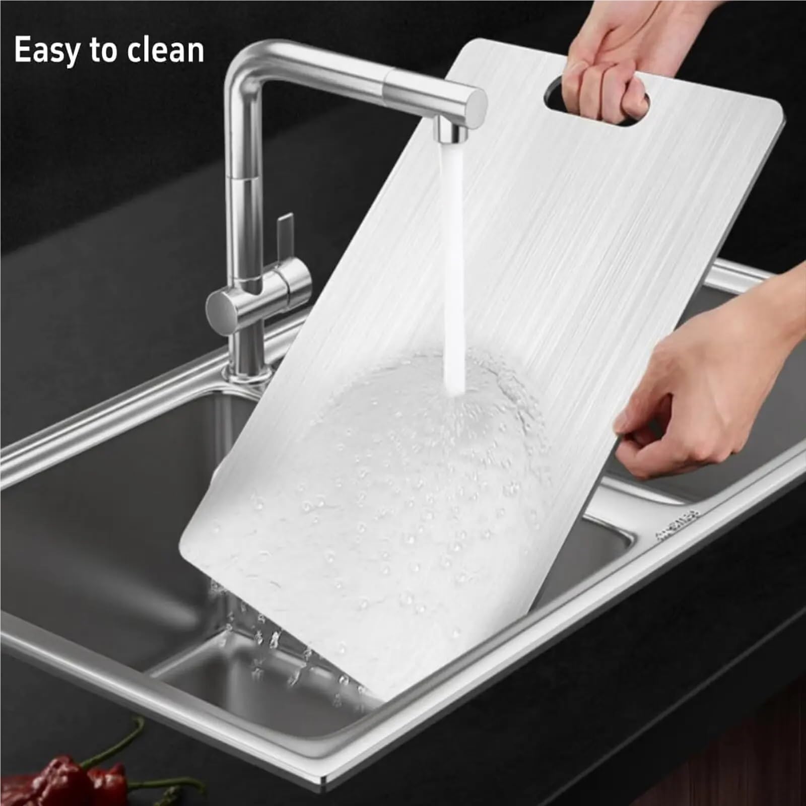 Tagliere Acciaio Inox Tagliere resistente a doppia faccia