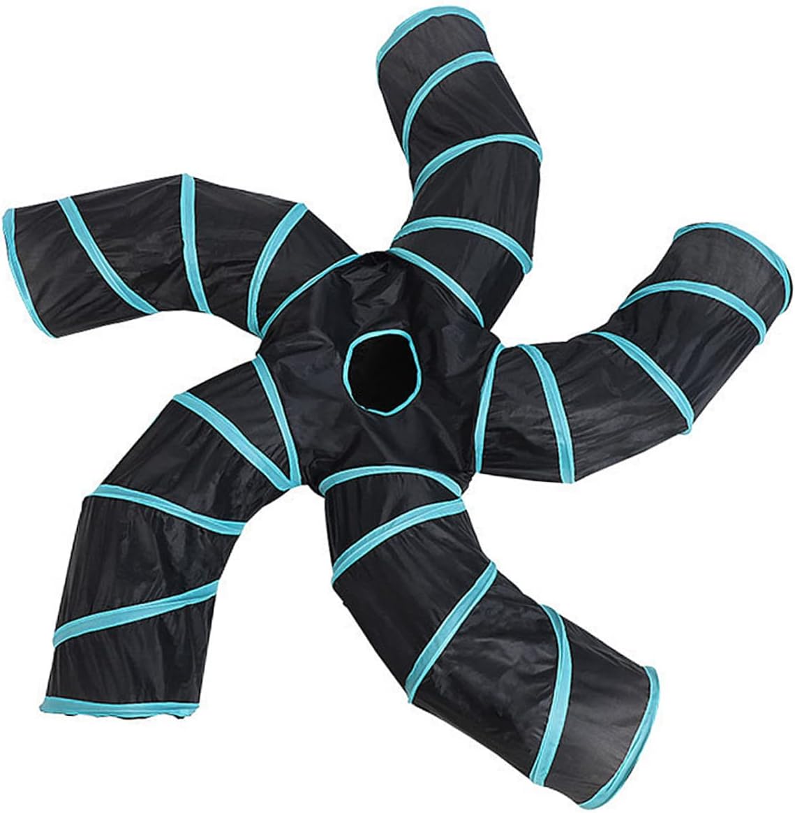 Foldable Cat Tunnel Toy Way Interactive Cat Tube for Play and Exercise Collapsible and Space-Saving Design Fun Educational Game for Indoor and Kittens