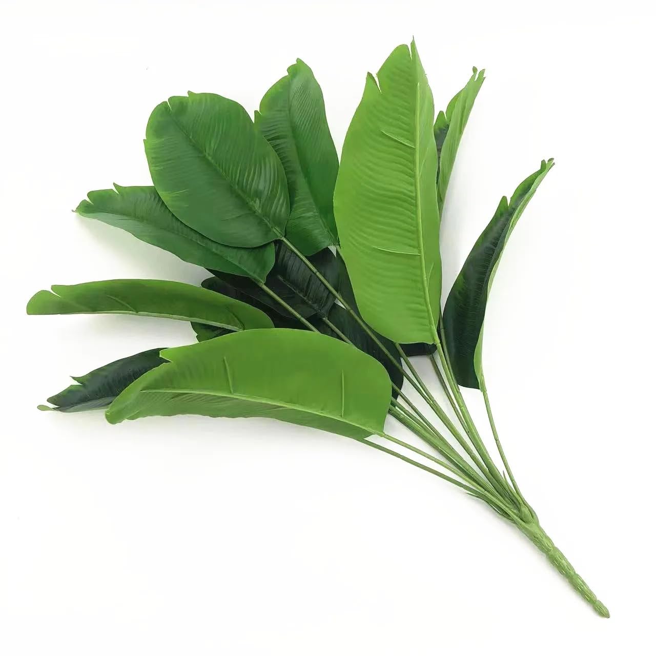 Buy Aatwik Polyester Faux Banana Leaves Plant With 18 Leaves Artificial Banana Tree Leaves
