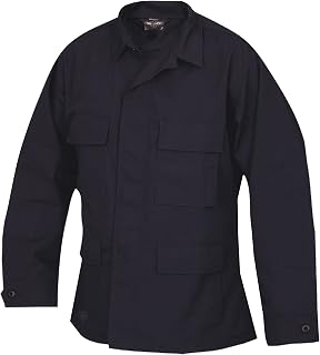 Tru-Spec Classic BDU Coat Men's Ripstop Field Coat, Button Front, Reinforced Seams, Adjustable Cuffs