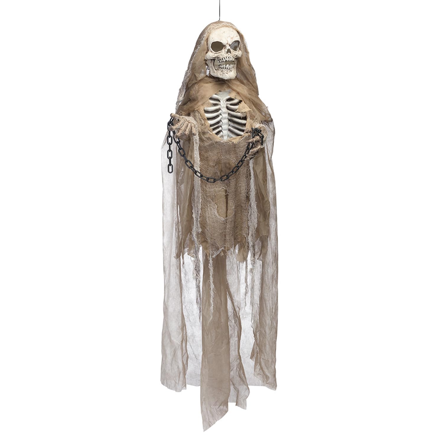 Boland - Interaktive Halloween Hängedeko | gruselige Horror Dekoration, Figur zum Aufhängen für Karneval und Mottoparty